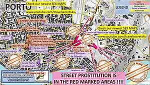 Porto Portugal street map guides to raw brothel sex