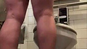 Join me in the bathroom, gotta piss real quick