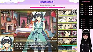 Vtuber LewdNeko Plays Evenicle Part 24 with Cute Anime Twins