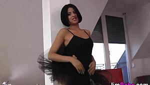 British Euro Teen Gets Rammed With Blowjob And Masturbation