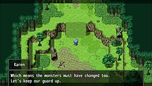 Horny adventurer Karen aroused by stinky man's scent, craving his touch.