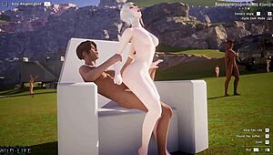 Max Pounds Sexbot in Wild Outdoor Quickie Scenes