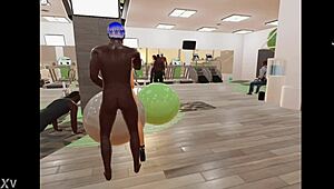 comendo a novinha na academia 3dxchat