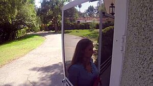 Nannyspy Busty Exhibitionist Nanny Caught