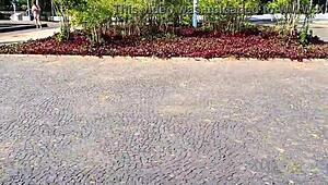 Tourist Hooks Up with Petite Brazilian Clara Lady Snow