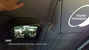 hot babe dances before i fuck her in game