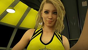 Wvm 133 Watches Cheer Routine Erotically