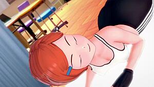 gwen is so hot in sports gear ready to screw at the infirmary