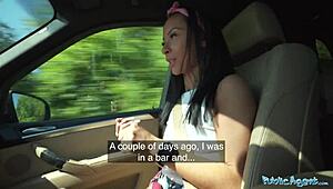 Public agent snags her for outdoor banging after cash deal