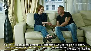 Mila Lukoshkina shares her intense defloration moment