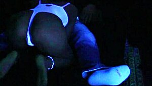 i watch carrie blacklight in black blonde sex fetish scenes