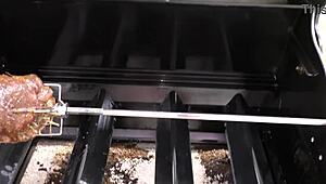 kiwi milf slut takes temperature probe in ass