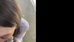 ki-sim meeting a stranger on the street not fake