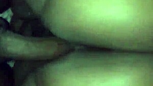 Slim guy pounds big booty mami's juicy wet pussy in doggystyle until cumshot!