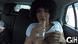 Wishing my latina friend was in the car for some fun