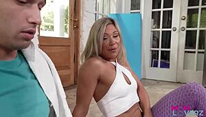 stepmom madison brite hot body energizes stepson