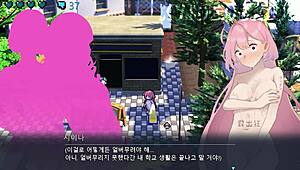 i watch hazuka shiina naked wandering in the game gallery