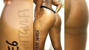 cute latina model shows off tits and ass in uncensored solo anime style 😏