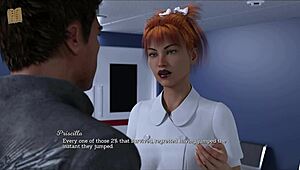 brunette takes leap of faith