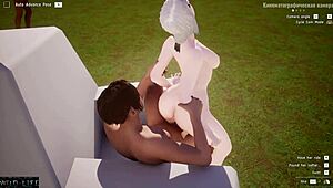 Max Pounds Sexbot in Wild Outdoor Quickie Scenes