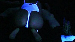 i watch carrie blacklight in black blonde sex fetish scenes