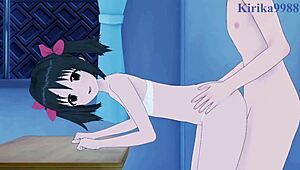 i watch arisu tachibana and kana imai have intense sex in the idolmaster cinderella girls hentai