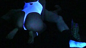 i watch carrie blacklight in black blonde sex fetish scenes