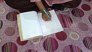 Desi College Student Fucks Teacher In Uniform During Coaching Time MMS