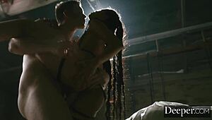 deeper andreina de luxe bound and squirting