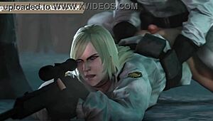 Metal Gear Fucks Monster Cocks