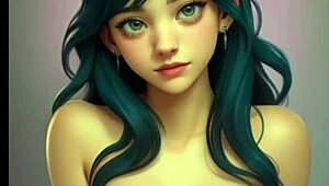 AI-Generated Mona In Hentai Cartoon