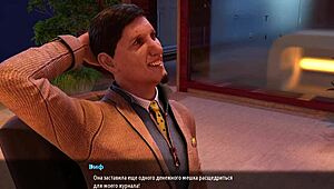 Blonde In Threesome Pussy Action