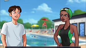 Ngemut Kontol Gede di Summer Time Saga