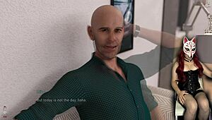 Steps Of Debauchery 36 - College Girl Flashes Skirt For Wild Action