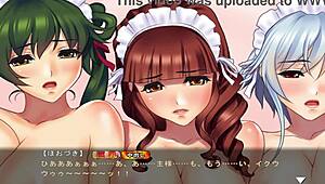 maid-san to boin game ends in wild japanese orgy scene