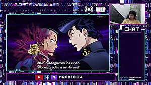 jojo's bizarre adventure the animation parte 4 capitulos 19-20