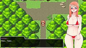 conseguindo um bikini vermelho sexy de uma outra garota - rural jk exhibitionist 2 - parte 2