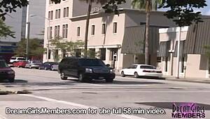 risky public flashing with a local college freshman in florida