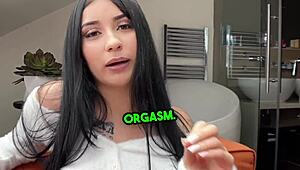Real First Anal Casting for 18YO Petite Latina Teen From Colombia in POV