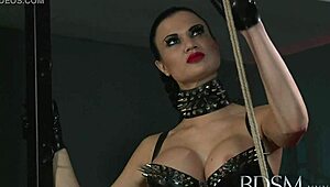 Innocent teen faces domination and cum in BDSM scene