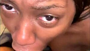 Teen Grabs BBC Vibrator and Takes Cumshot in Mouth Pt 3! 🔥