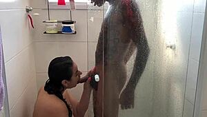 Good Cuckold Action! Let The Best Friend Fuck The Wife's Big Ass First, Then He Pounds Her Hard In The Bathroom With A Young Guy!