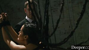 deeper andreina de luxe bound and squirting