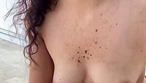 Training hard to fuck with toys