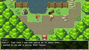 conseguindo um bikini vermelho sexy de uma outra garota - rural jk exhibitionist 2 - parte 2