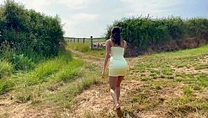 hey, wanna fuck hard on this farm with me? can we make a messy creampie?