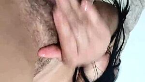 Amateur latina squirts hard everywhere