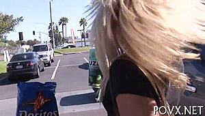 Charlyse Angel in a new POV tube video, tight pussy fucking