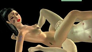 Animated 3D Hentai: Japanese Man Breast Fucking Indian Bhabhi in Exotic Encounter