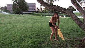 alexa loren nude outdoor sex with pussy and ass exposed